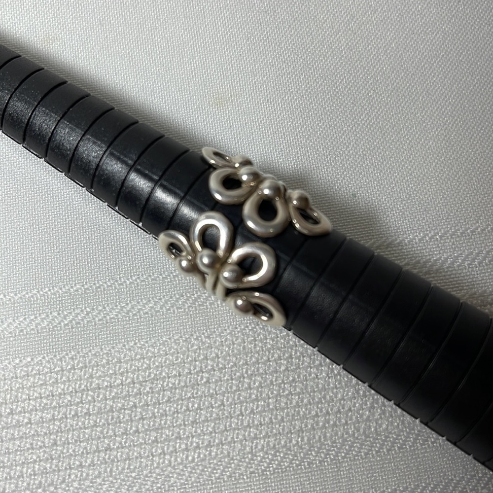 Sterling Silver Beaded Flower Ring - image 8